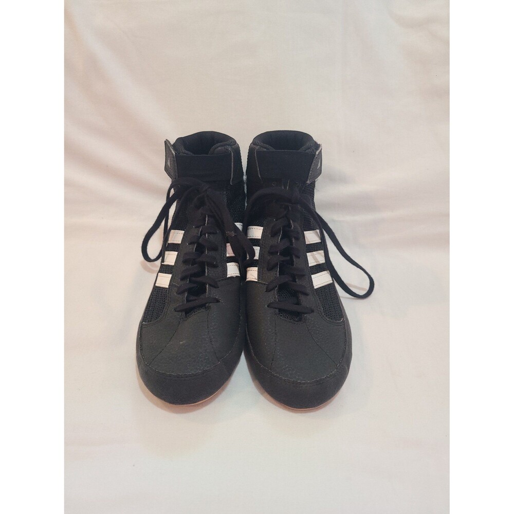 Adidas HVC Men's Wrestling Shoe Size 8.5, Color Black/White